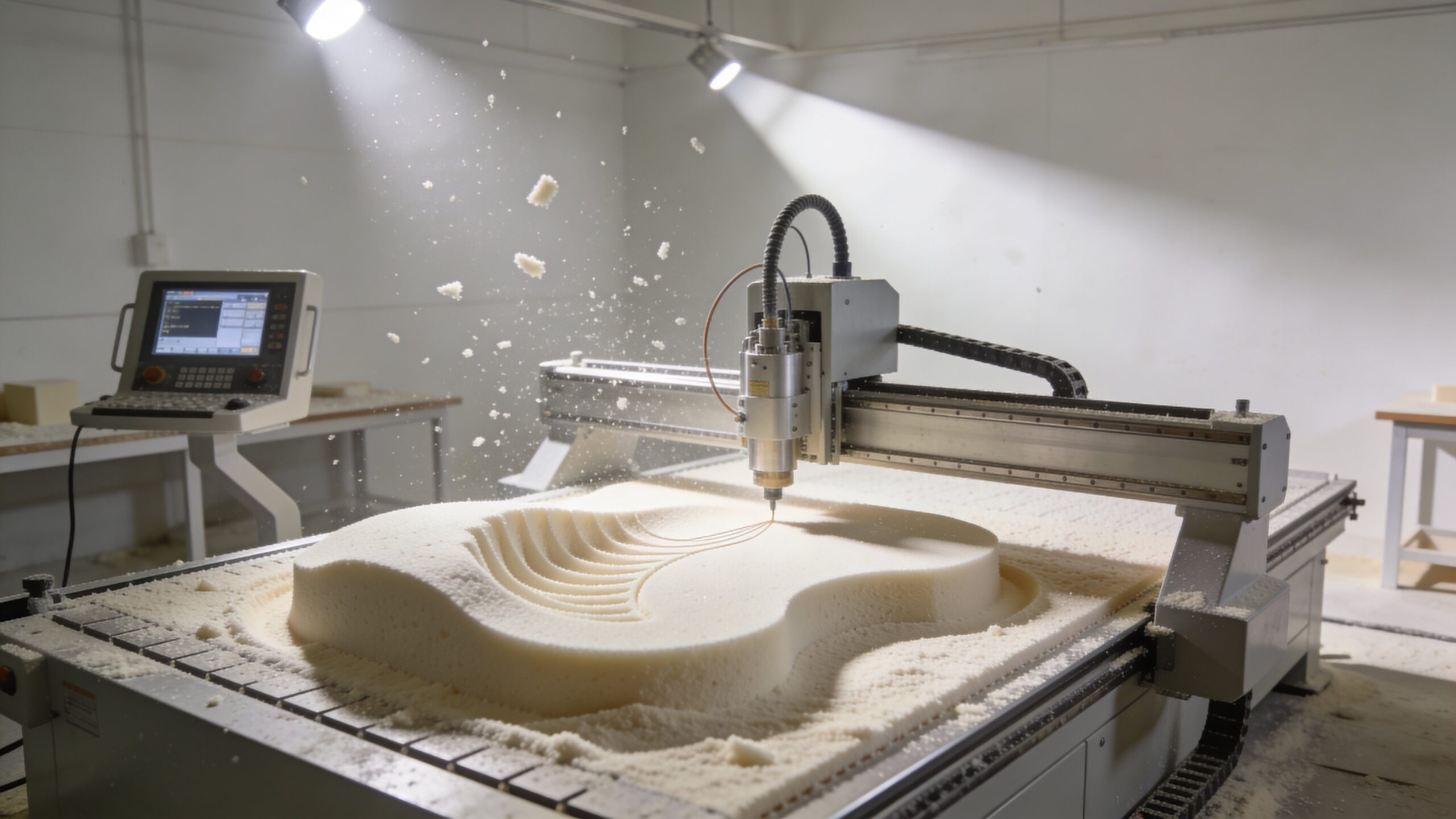 What is Foam CNC Cutting? Technology Behind Precision Shapes
