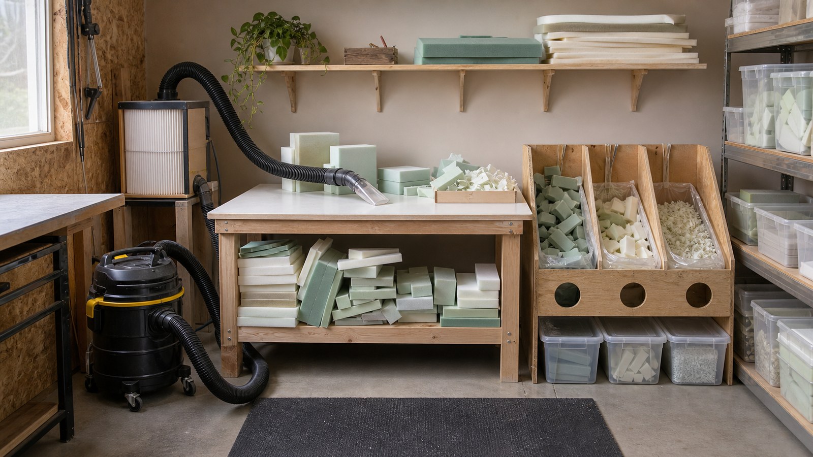 Budget-Friendly Green Shop Setup: Vacs, Filters, and Reuse Stations Under $500