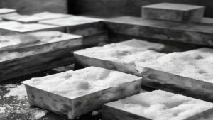 Editorial foam project scene for Safer Faux-Metal Looks: Graphite, Rub-N-Buff Alternatives, and Low-VOC Sealers
