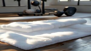 Editorial foam project scene for Gym Mat: Protection, Durability, and Cleaning