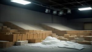 Editorial foam scene for Foam in Theater Props: Fast Benefits with Short Lifespans
